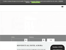 Tablet Screenshot of hotel-aurora.eu